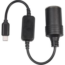 Aesco Type-C 5 Volt To 12 Volt Çakmak Fi̇ş Çevi̇ri̇ci̇