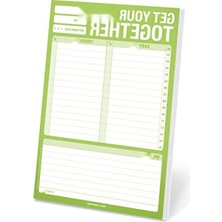 Aesco Pratik Planlayıcı Defter - 60 Sayfa, 22.86 x 15.24 x 0.95 cm