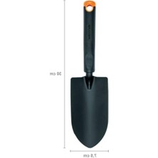 Aesco Ergonomik Bahçe Saksısı - 30 Cm, Turuncu/siyah