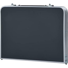 Aesco Katlanır Kamp Masası, Alüminyum ve 60X40 cm Ebat ile Pratik Kullanım