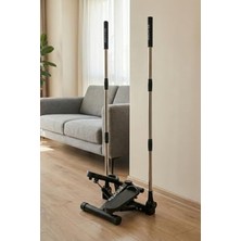Aesco Hidrolik Dirençli Kollu Stepper, Sessiz Çelik Şasi ile Spor Aleti