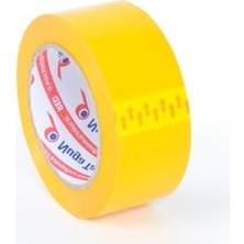 Aesco 45 mm x 100 M Sarı Koltuk Bandı - 6 Adet