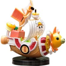 Aesco Mini Figür Boyutunda 7 cm One Piece Korsan Gemisi Oyun Seti