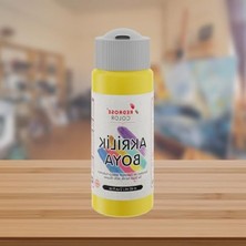 Aesco Akrilik Boya, Sarı Renk, 60ML