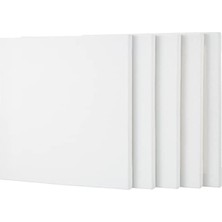 Aesco Tuval Seti - 30X30 Cm, 5'li Paket, Sanat Çalışmaları Için