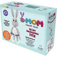 Aesco Yeni Başlayanlar Için Tığ Işi Amigurumi Kiti Momo Akıllı Tavşan