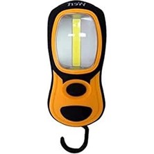 Aesco 3W Cob ve 3 LED Işık Özellikli Pilli Çalışma Lambası