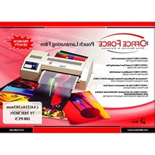 Aesco A4 Parlak Laminasyon Filmi, 100'LÜ Paket, 75 Mic.