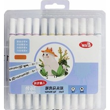 Aesco 36 Adet Slim Marker Kalem Seti