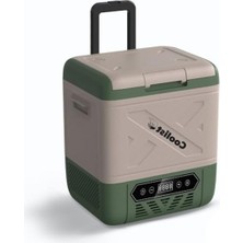 Aesco 18 Litre Kapasiteli Kompresörlü Tekerlekli Oto Buzdolabı, Çoklu Voltaj