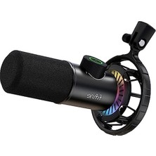 Aesco Rgb Dinamik USB Mikrofon, Oyun ve Podcast Için Ideal