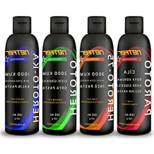 Aesco 4'lü Pasta Cila Seti, 4X100 ml Boyutunda Uygulama Kolaylığı