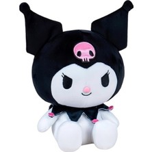 Aesco 30 cm Peluş Hayvan, Yumuşak Kuromi Tasarımı
