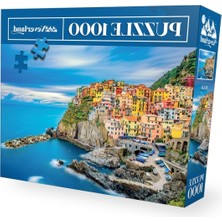 Aesco Cinque Terre Manzaralı 1000 Parça Puzzle