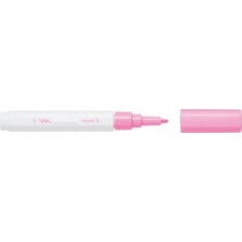 Aesco Hızlı Kuruyan Renkli Marker - Pembe