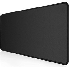Aesco Büyük Boy Kaymaz Mouse Pad, Dikişli Kenar, Pürüzsüz Yüzey