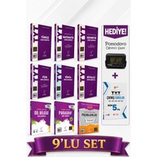 Tyt Soru Bankası Vip Set 9kitap (Tyt Son 5 Yıl Çıkmış Sorular ve Kronometre Hediye)