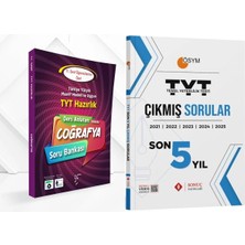 2028 Maarif Model Ders Anlatan Tyt Hazırlık Coğrafya Soru Bankası(Tyt Son 5yıl Çıkmış Sorular Hediye)
