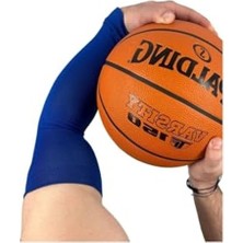 Aesco 2 Adet Likralı Tam Kol Basketbol ve Voleybol Kolluğu, Mavi