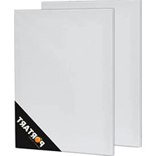 Aesco 35X50 cm 2'li Paket Tuval - Sanat Çalışmaları Için