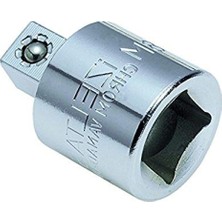 Aesco 1/2" ve 3/4" Krom Vanadyum Lokma Adaptörü