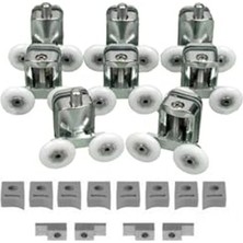 Aesco Metal Gövdeli Duşakabin Tekerleği Takımı, 24 mm Ölçüsünde ve Dayanıklı