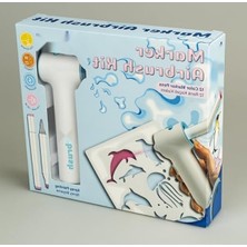 Aesco 12 Renkli Keçeli Kalem ile Airbrush Seti