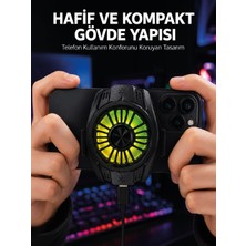 Telefon ve Tablet Uyumlu Manyetik Mobil Soğutucu Fan Midastech