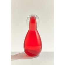 Paşabahçe El Yapımı Başucu Sürahisi 1.5 L Kırmızı