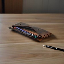 Aesco El Yapımı Hakiki Deri Kalemlik, Minimal Tasarım ve Fonksiyonel