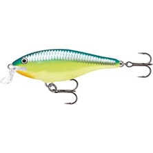 Aesco 90 mm Uzunluğunda Shallow Shad Rap Sahte Balık