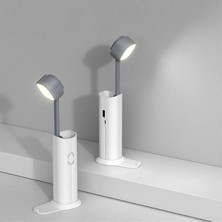 Aesco Şarjlı Dokunmatik Masa Lambası, 20 Led, Ayarlanabilir Parlaklık