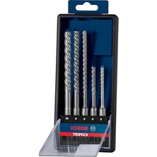 Aesco 5 Parça Kırıcı Delici Delme Ucu Seti, Çeşitli Malzemeler Için Uygundur, Ø 5-10 mm Aralığında.