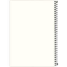 Aesco Eco Kraft Sert Kapaklı Spiralli Defter - 200 Sayfa, Mavi