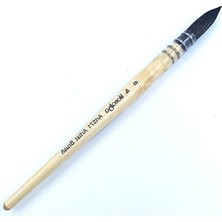 Aesco Sincap Kılı Fırça - Sanat Için Uygun N:8 Boy
