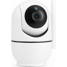 Aesco 360° Görüş Açılı Wi-Fi Güvenlik Kamerası - Gece Görüş Özelliği