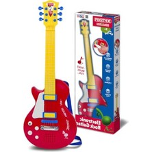 Aesco Elektronik Gitar: Rock Temalı Müzik Aleti, 56 cm Uzunluğunda