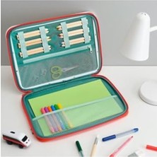 Aesco Kırmızı Renkli Mala Çizim Çantası, 35 x 27 cm Boyutuyla Taşınabilir ve Kullanışlı