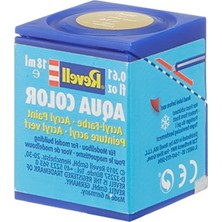 Aesco Kum Sarısı Mat Su Bazlı Maket Boyası, 18 ml