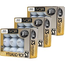 Aesco Karışık Golf Topları, 96'lı Paket, Sarı Renk