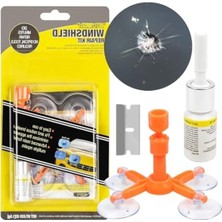 Aesco Ön Cam Kırık Giderici Tamir Kiti, 3ml Içerik ile Hızlı Tamir