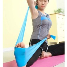 Aesco Pilates Bandı - 120X15 Cm, Egzersiz Için Mavi Lastik