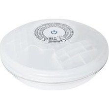 Aesco Yüzen LED Lamba, 14 cm Çapında, Pille Çalışan