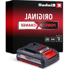 Aesco 18V Li-Ion 2.0 Ah Güç Aküsü, Tüm Power X-Change Cihazları ile Uyumlu