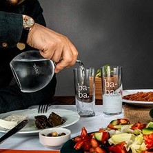 Seraç Baba Tanımı Tasarımlı Ahşap Kutulu Rakı Seti
