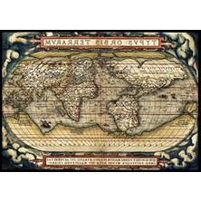 Aesco Ilk Modern Atlas Temalı 3000 Parça Puzzle