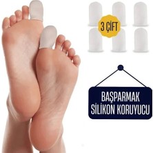 Aydogan's 6 Adet Baş Parmak Için Silikon Koruyucu
