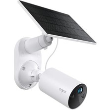 Aesco IP65 Sertifikalı 2k 3mp Güvenlik Kamerası Kiti, Güneş Paneli Dahil