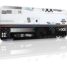 Aesco Dijital Tasarımlı Xxl Gaming Mouse Pad, 70X30 cm