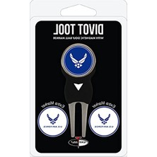 Aesco Askeri Golf Top Işaretleyici, Çift Taraflı Manyetik Divot Aracı